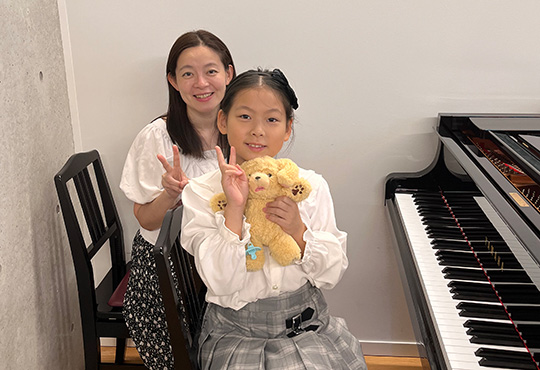 新宿区西落合ピアノ教室ムジカビバーチェの無料体験レッスン